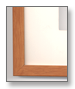 Pecan Frame Off White Matt